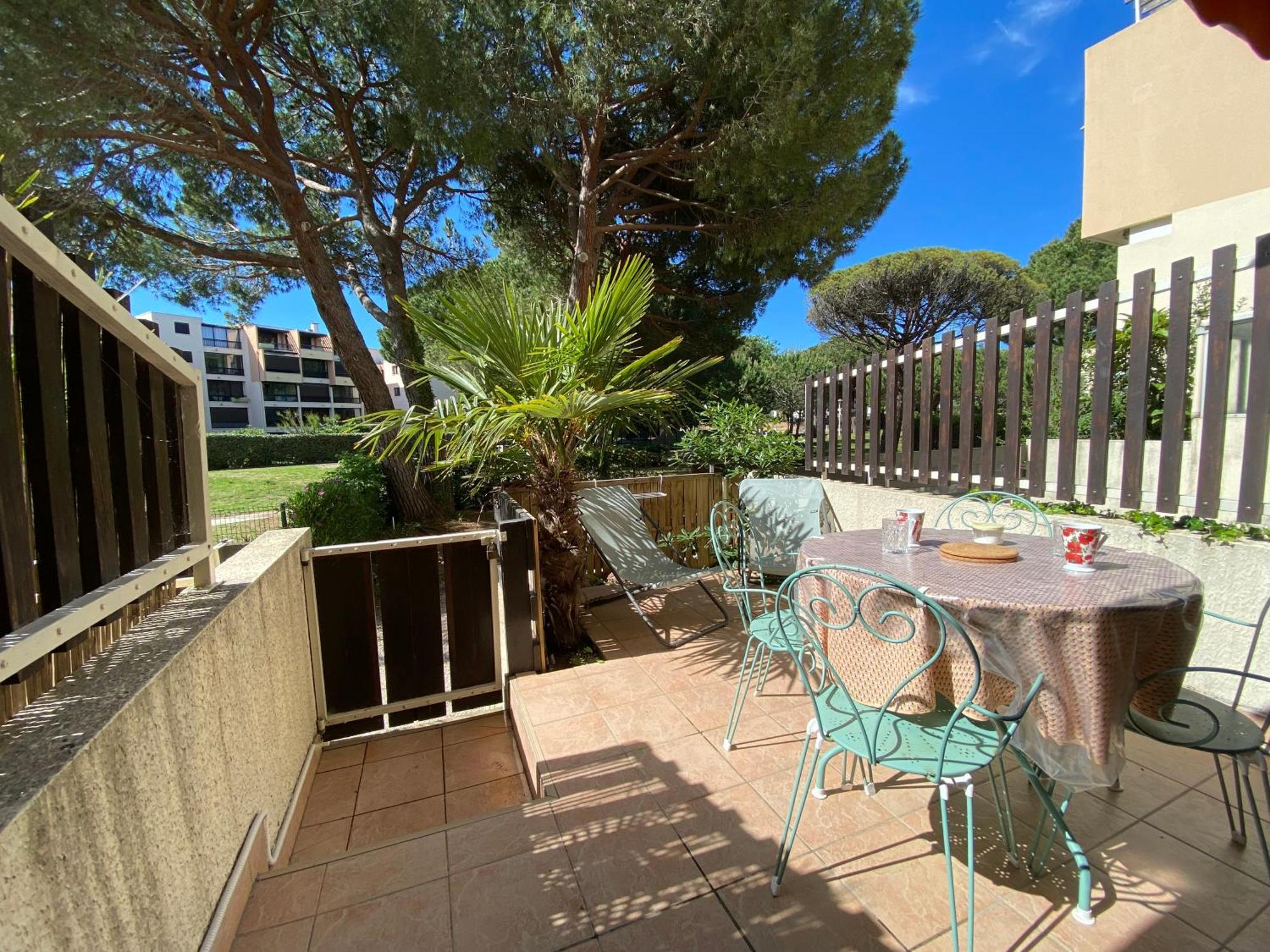 Sol-Y-Days Los Amigos, Studio 4 Couchages En Rez-De-Jardin, Avec Grande Terrasse Et Parking, A 250M De La Plage Le Grau-du-Roi Eksteriør billede