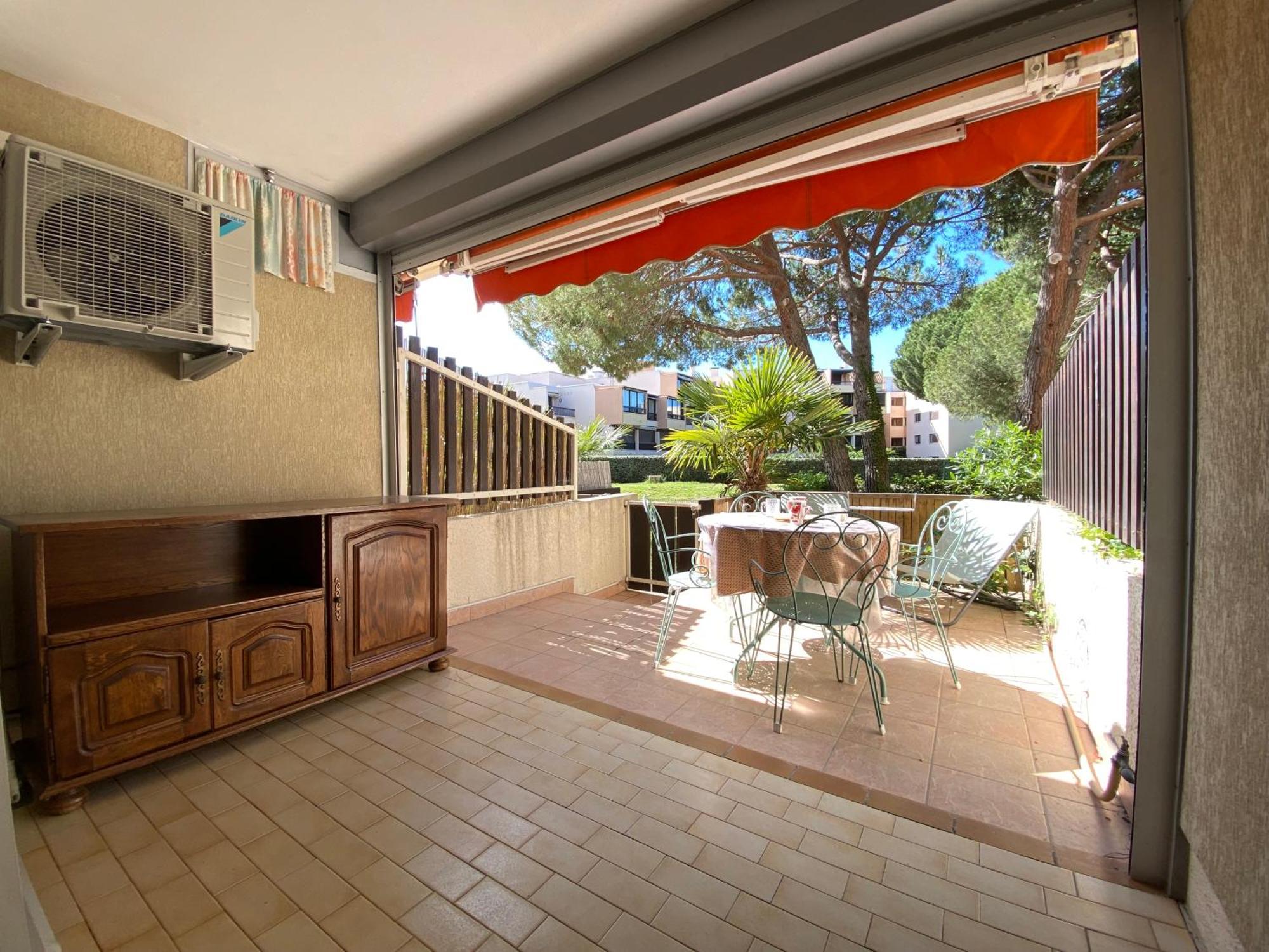 Sol-Y-Days Los Amigos, Studio 4 Couchages En Rez-De-Jardin, Avec Grande Terrasse Et Parking, A 250M De La Plage Le Grau-du-Roi Eksteriør billede